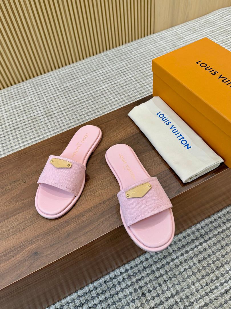 Blush Luxe Comfort Slides - women's shoes, detail view 9 | LUXIUM MARKET