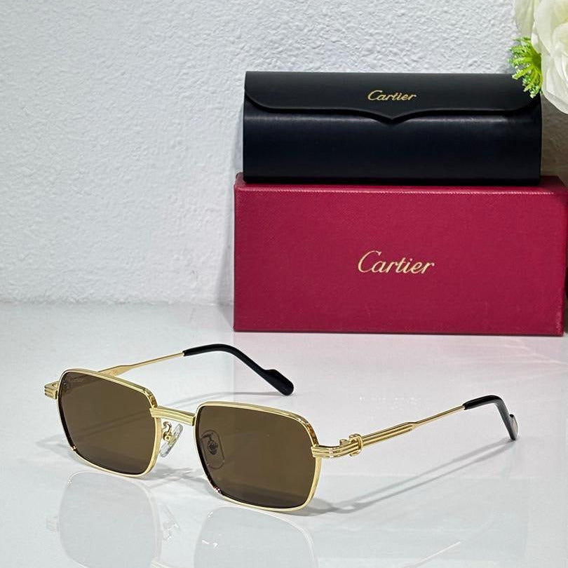 Gold Square Sunglasses - women's accessory | LUXIUM MARKET