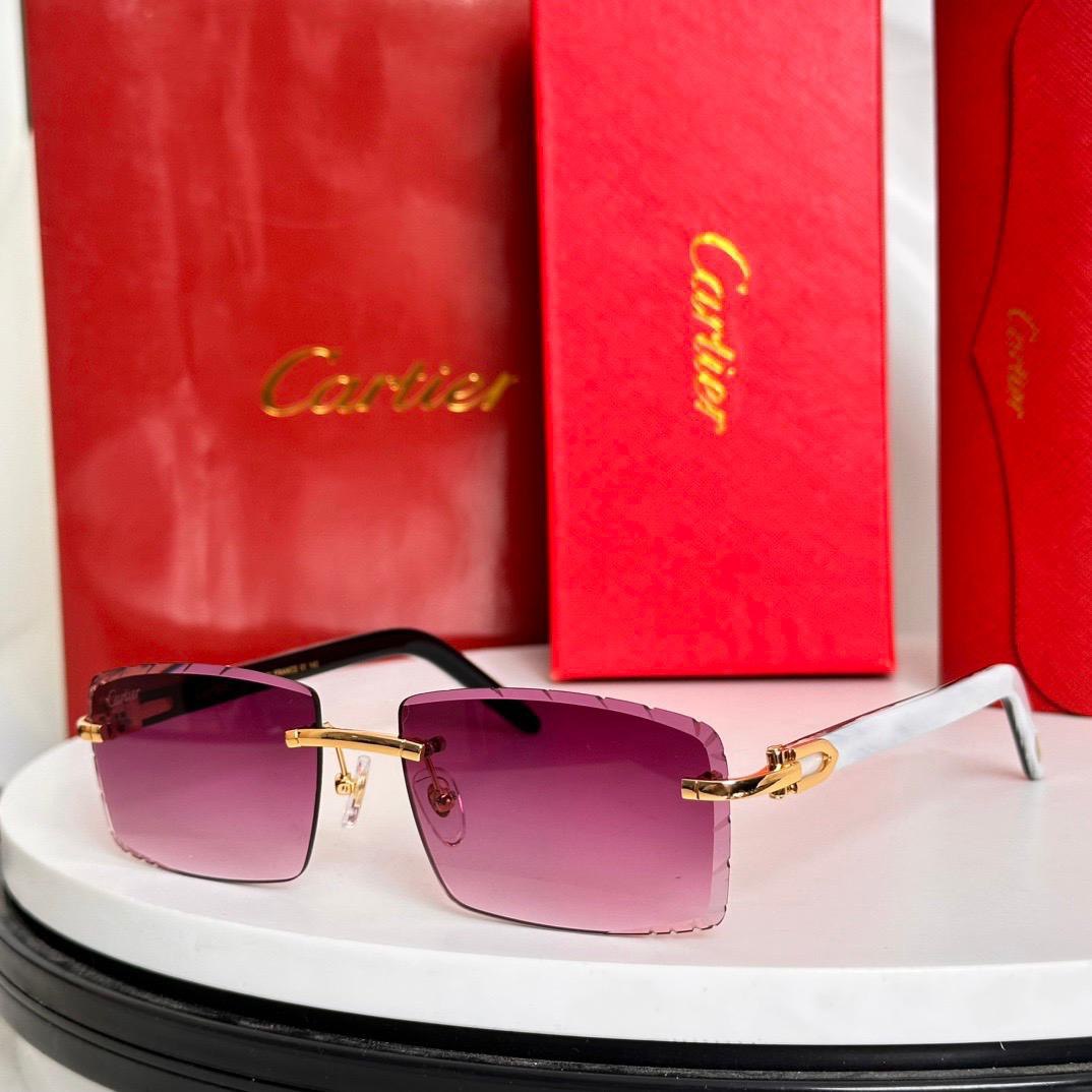 Rimless Hexagon Pink Sunglasses - women's accessory | LUXIUM MARKET