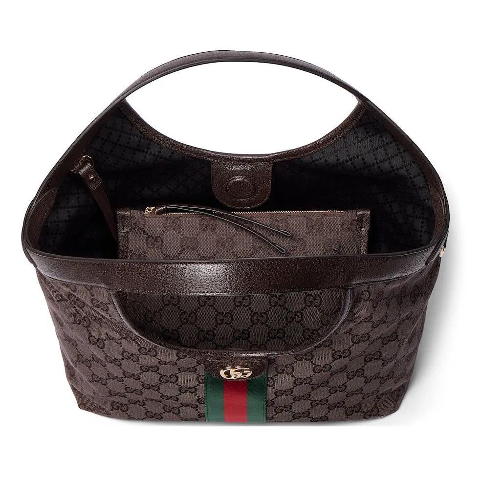 Brown Monogram Shoulder Bag