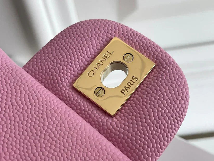 Classic FlapP Small Bag 23CM-Pink Edition - women's bag, detail view 9 | LUXIUM MARKET