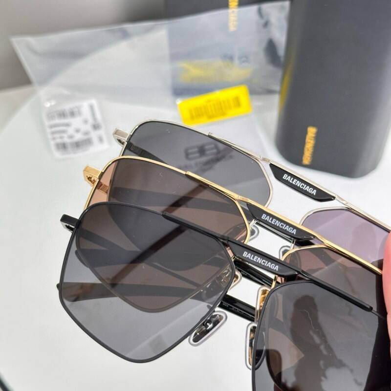 Geometric Metal Sunglasses - men's accessory, detail view 8 | LUXIUM MARKET