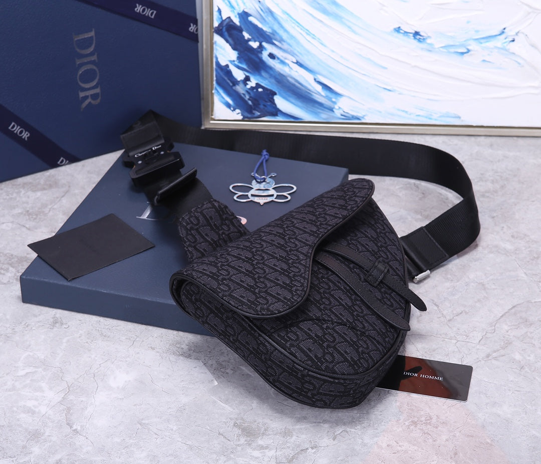 Saddle Crossbody Bag - men's bag, detail view 9 | LUXIUM MARKET