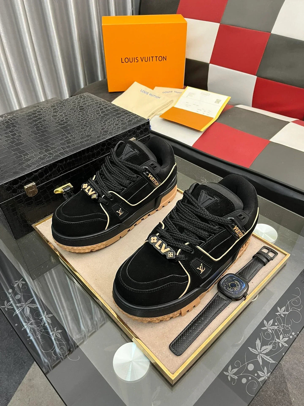 SS 25 Low-Top Sneakers - men's shoes, detail view 9 | LUXIUM MARKET