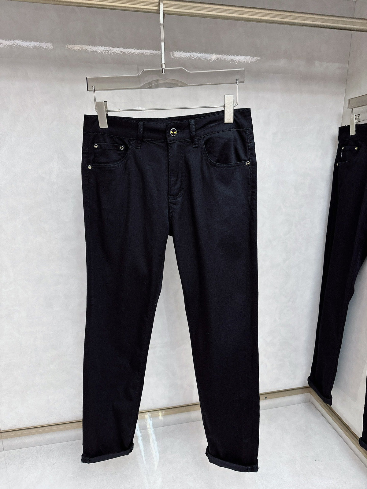 Men's Premium Tailored Jeans - men's clothing, detail view 9 | LUXIUM MARKET