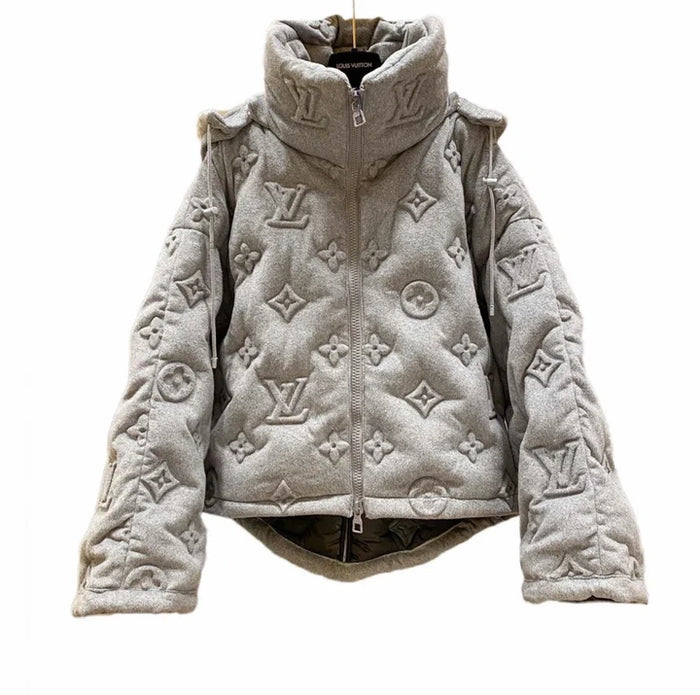 ICONIC PUFFER COAT GREY