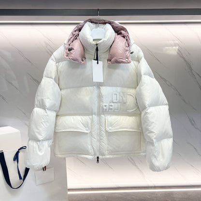 White P Puffer Jacket - women's clothing | LUXIUM MARKET