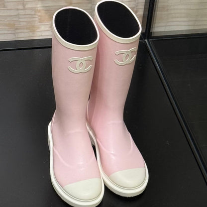 2025 Rubber Boots Baby Pink - women's shoes | LUXIUM MARKET
