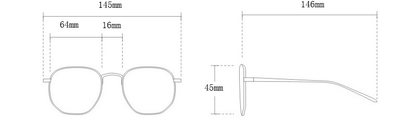 Rimless Gold Shield Sunglasses - women's accessory, detail view 17 | LUXIUM MARKET