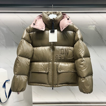 Olive Puffer Jacket - women's clothing | LUXIUM MARKET