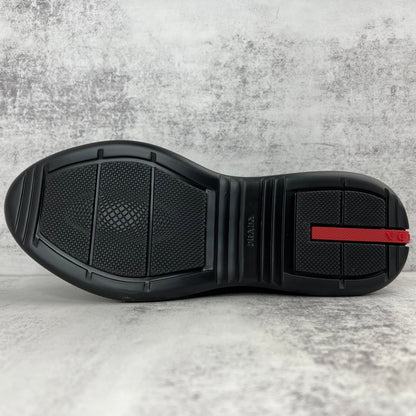 Black Performance Sneakers - men's shoes, detail view 6 | LUXIUM MARKET