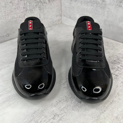 Black Performance Sneakers - men's shoes, detail view 2 | LUXIUM MARKET