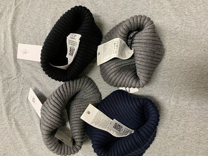 Ribbed Beanie with Lens Detail - men's accessory, detail view 6 | LUXIUM MARKET