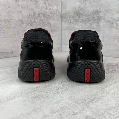 Red Performance Sneakers - men's shoes, detail view 6 | LUXIUM MARKET