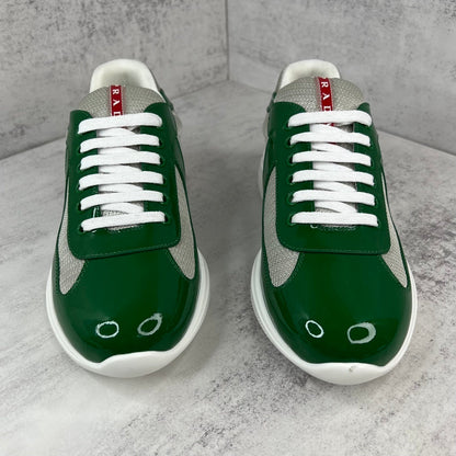 Green Performance Sneakers - men's shoes, detail view 2 | LUXIUM MARKET