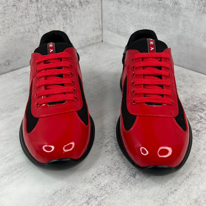 Red Performance Sneakers - men's shoes, detail view 7 | LUXIUM MARKET
