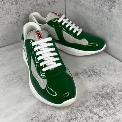 Green Performance Sneakers - men's shoes, detail view 3 | LUXIUM MARKET