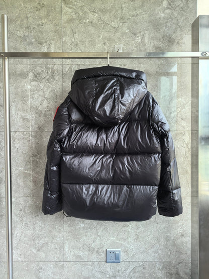 Glossy Down Jacket - men's clothing, detail view 4 | LUXIUM MARKET