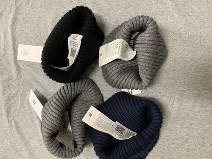 Ribbed Beanie with Lens Detail - men's accessory, detail view 7 | LUXIUM MARKET
