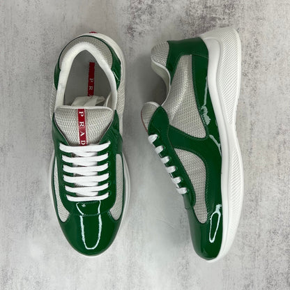 Green Performance Sneakers - men's shoes, detail view 4 | LUXIUM MARKET