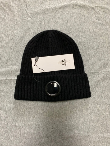 Ribbed Beanie with Lens Detail - men's accessory, detail view 8 | LUXIUM MARKET