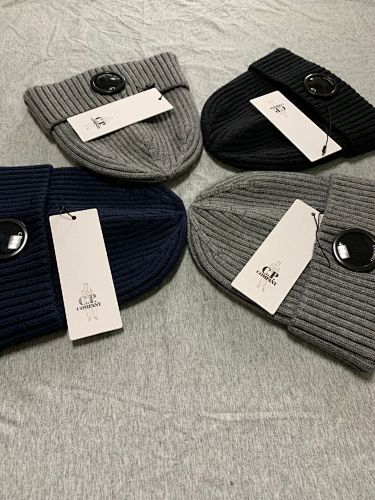 Ribbed Beanie with Lens Detail - men's accessory, detail view 9 | LUXIUM MARKET