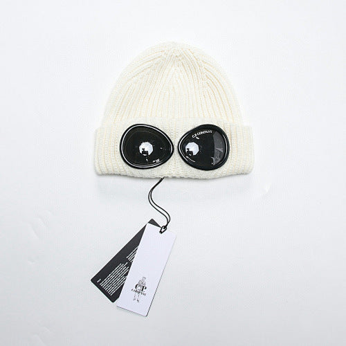 Beanie Hat with Integrated Goggles - men's accessory, detail view 12 | LUXIUM MARKET