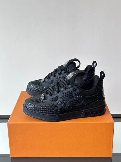Midnight Crystal Tech Sneakers - men's shoes, detail view 3 | LUXIUM MARKET