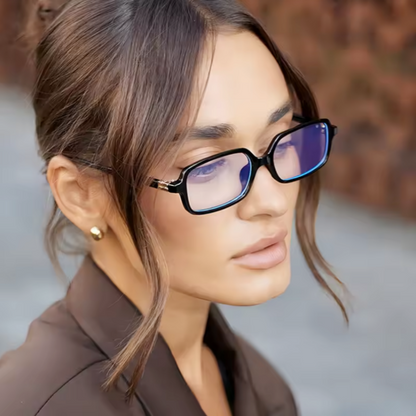 Rectangular Acetate Sunglasses - women's accessory, detail view 4 | LUXIUM MARKET