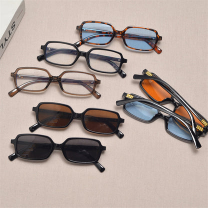 Rectangular Acetate Sunglasses - women's accessory, detail view 3 | LUXIUM MARKET