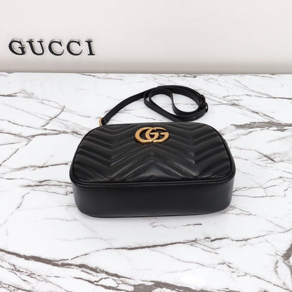 Black Quilted Camera Bag - women's bag, detail view 8 | LUXIUM MARKET