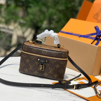 Mini Monogram Vanity Crossbody Bag - women's bag | LUXIUM MARKET