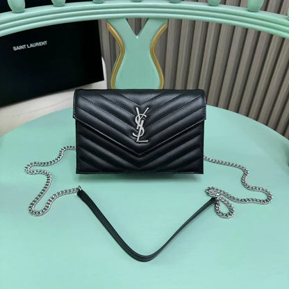 Black silver crossbody - women's bag | LUXIUM MARKET