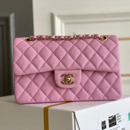 Classic FlapP Small Bag 23CM-Pink Edition - women's bag | LUXIUM MARKET