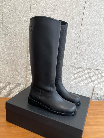 Women's Viral Leather Boots - women's shoes, detail view 3 | LUXIUM MARKET