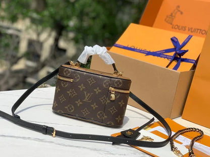 Mini Monogram Vanity Crossbody Bag - women's bag, detail view 4 | LUXIUM MARKET
