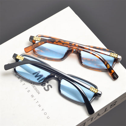 Rectangular Acetate Sunglasses - women's accessory, detail view 25 | LUXIUM MARKET