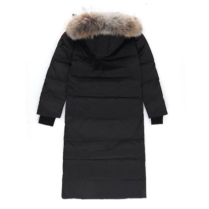 Long Down Parka - women's clothing, detail view 3 | LUXIUM MARKET