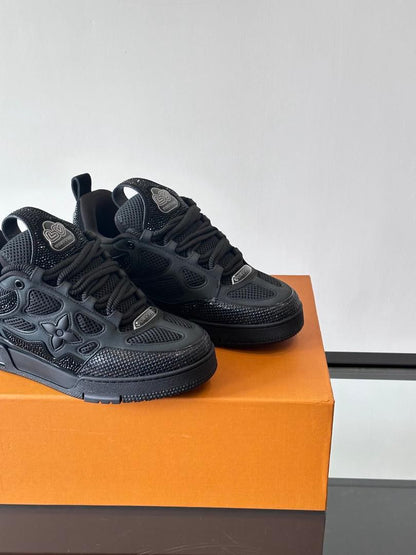 Midnight Crystal Tech Sneakers - men's shoes, detail view 6 | LUXIUM MARKET