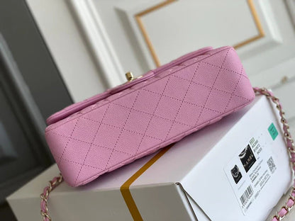 Classic FlapP Small Bag 23CM-Pink Edition - women's bag, detail view 5 | LUXIUM MARKET