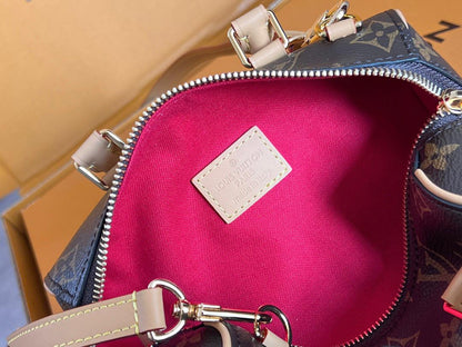 Mini Monogram Barrel Bag - women's bag, detail view 7 | LUXIUM MARKET