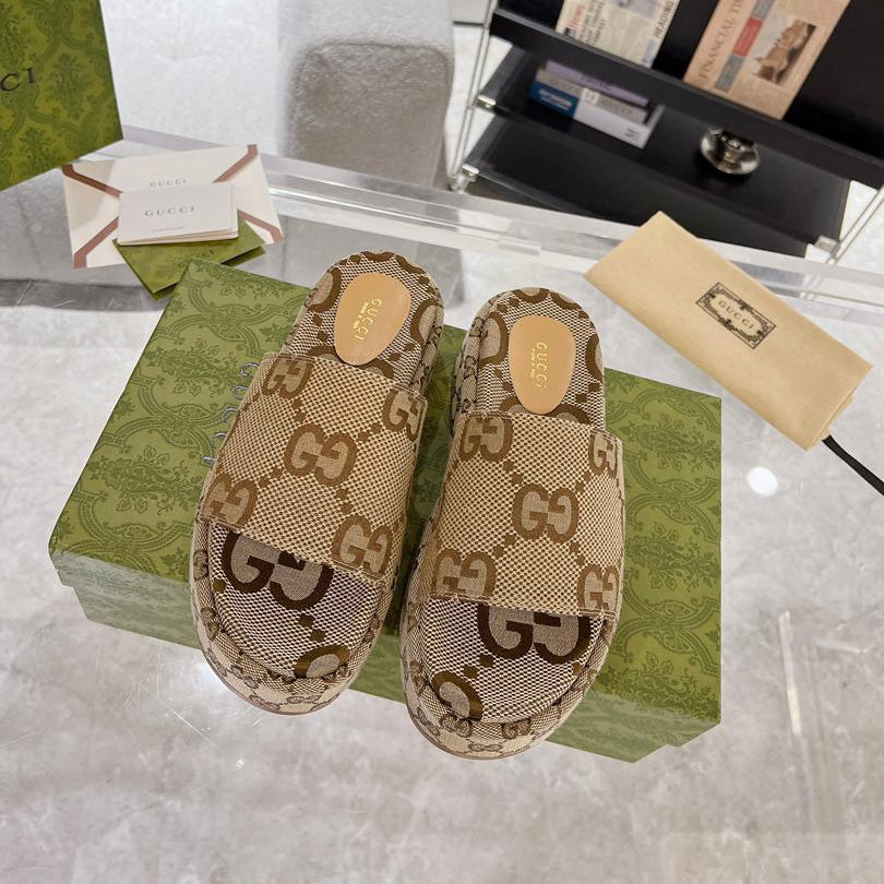 Heritage Canvas Comfort Mules