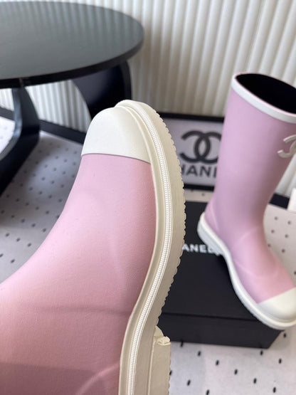 Viral Rubber Boots Pink - shoes, detail view 7 | LUXIUM MARKET