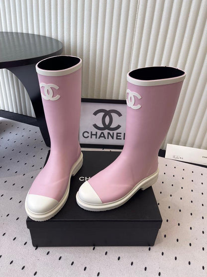 Viral Rubber Boots Pink - shoes, detail view 5 | LUXIUM MARKET