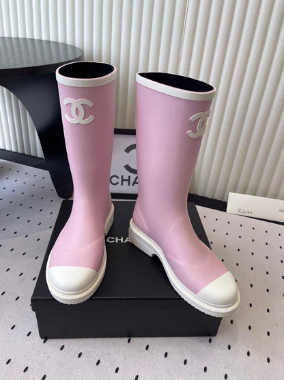 Viral Rubber Boots Pink - shoes, detail view 4 | LUXIUM MARKET