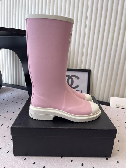 Viral Rubber Boots Pink - shoes, detail view 3 | LUXIUM MARKET