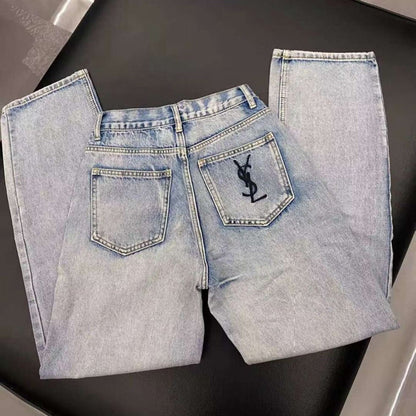 High-waisted jeans - women's clothing | LUXIUM MARKET