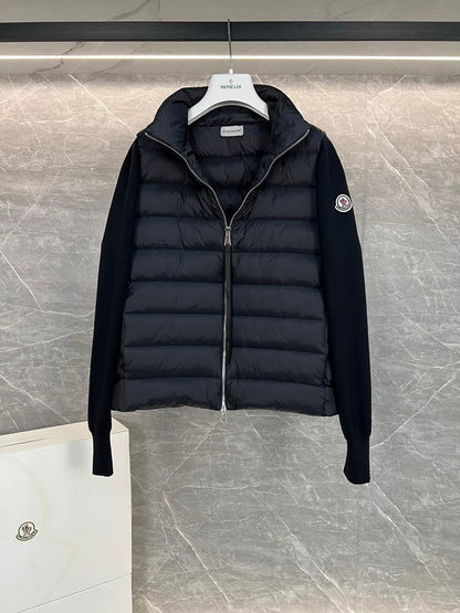 Hybrid Down Knit Jacket - men's clothing, detail view 6 | LUXIUM MARKET