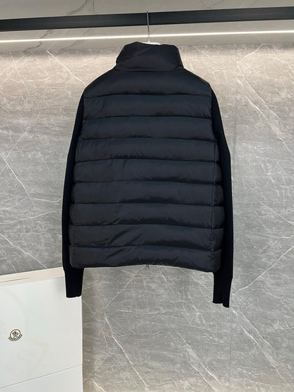 Hybrid Down Knit Jacket - men's clothing, detail view 2 | LUXIUM MARKET