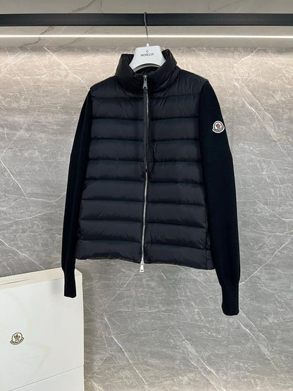 Hybrid Down Knit Jacket - men's clothing, detail view 5 | LUXIUM MARKET